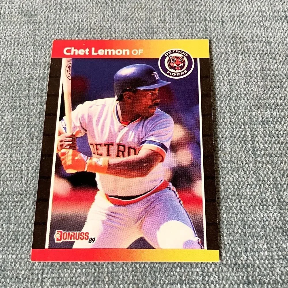 1989 Donruss Detroit Tigers Baseball Card Trading Card